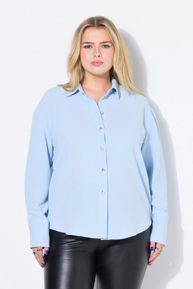 Studio Untold Hemdbluse Hemdbluse oversized Schmuckknöpfe von Studio Untold
