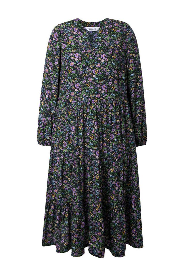 Studio Untold Maxikleid Maxikleid A-Line Flower-Print Studio Untold Maxikleid Maxikleid A-Line Flower-Print von Studio Untold