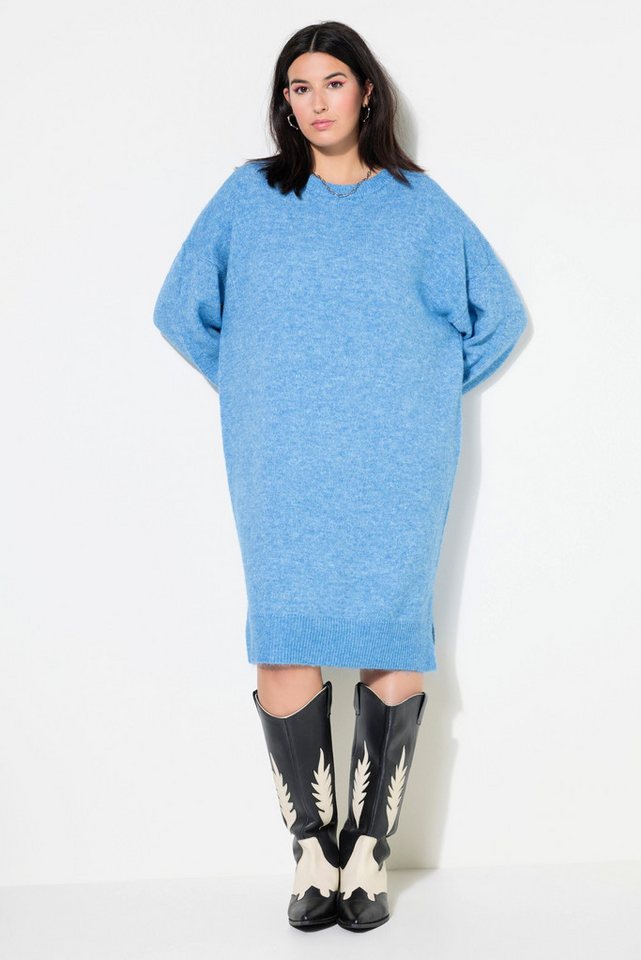 Studio Untold Minikleid Strickkleid oversized Midikleid Rundhals Langarm von Studio Untold