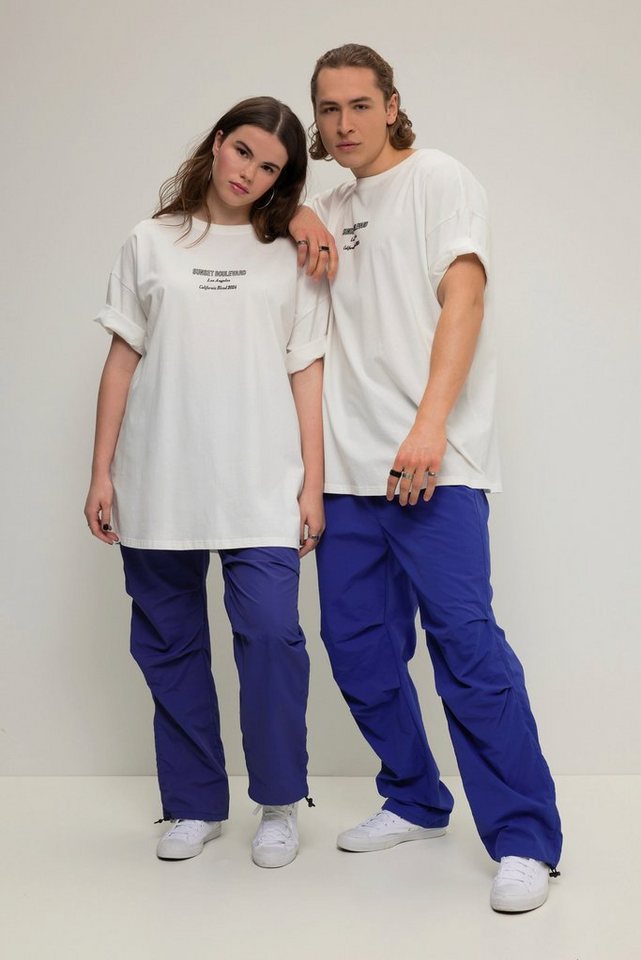 Studio Untold T-Shirt T-Shirt oversized Print Rundhals Halbarm Unisex von Studio Untold