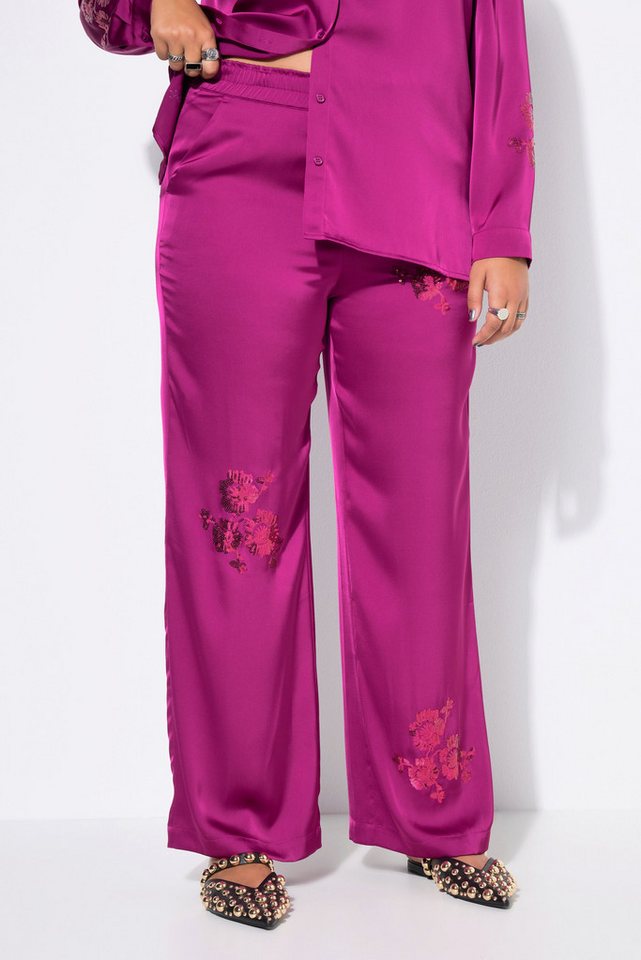 Studio Untold Schlupfhose Hose Wide Legs Pailletten von Studio Untold