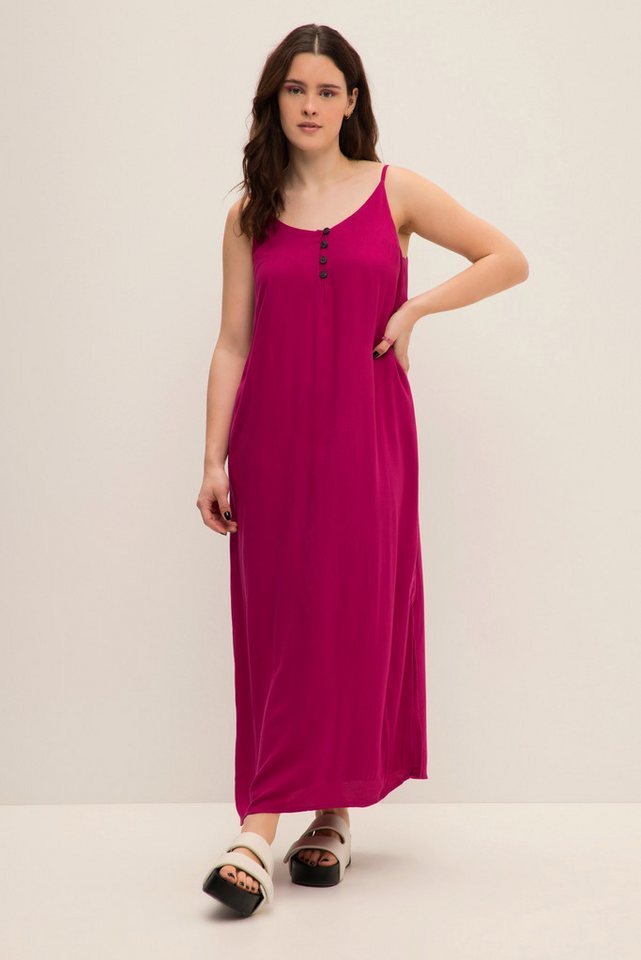 Studio Untold Maxikleid Maxikleid A-Line V-Ausschnitt Spaghettiträger von Studio Untold