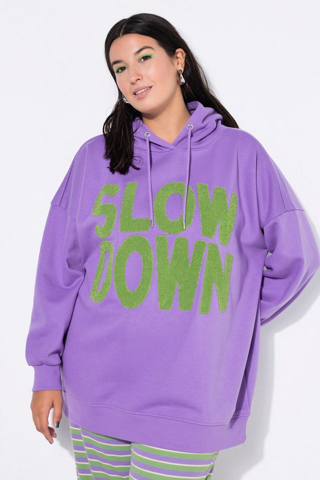 Studio Untold Sweatshirt Hoodie oversized Towel-Statementprint Kapuze von Studio Untold