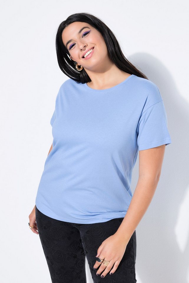 Studio Untold T-Shirt Basic-Shirt Relaxed Shape überschnittene Schultern von Studio Untold