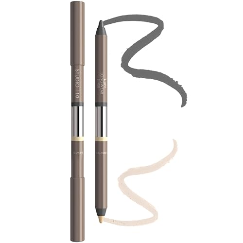 Studio10 Longwear wischfester Kajal-Eyeliner-Stift (Zinn – kühles Grau-Silber), 3-in-1 Eyeliner, Aufheller und Lidschatten, weicher, cremiger Augenstift, verwendet von professionellen Studio10 Longwear wischfester Kajal-Eyeliner-Stift (Zinn – kühles Grau-Silber), 3-in-1 Eyeliner, Aufheller und Lidschatten, weicher, cremiger Augenstift, verwendet von professionellen von Studio10
