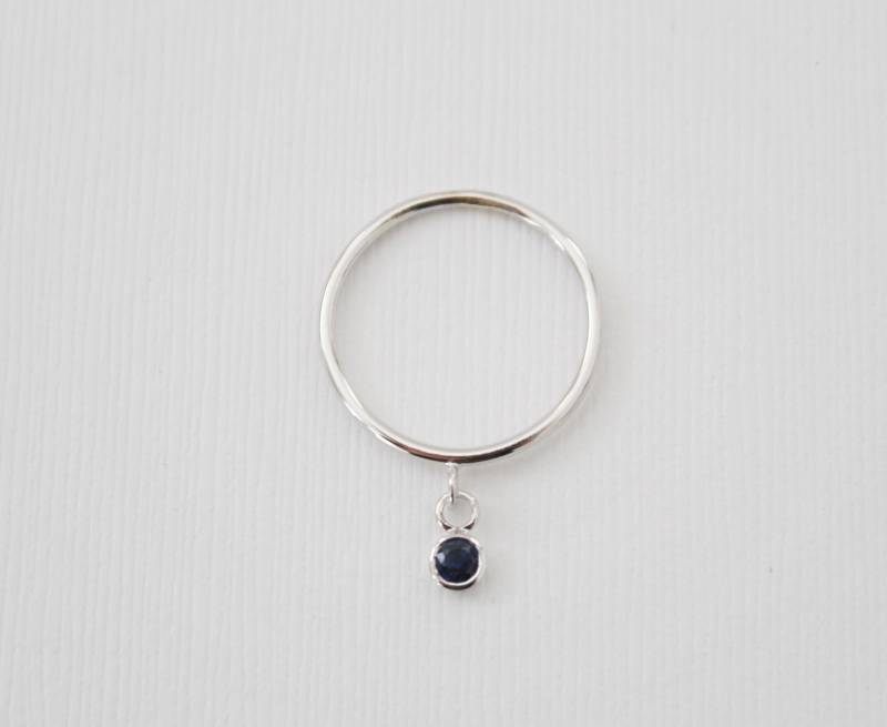 Saphir Ring Handgemachte Ring von Studio1040