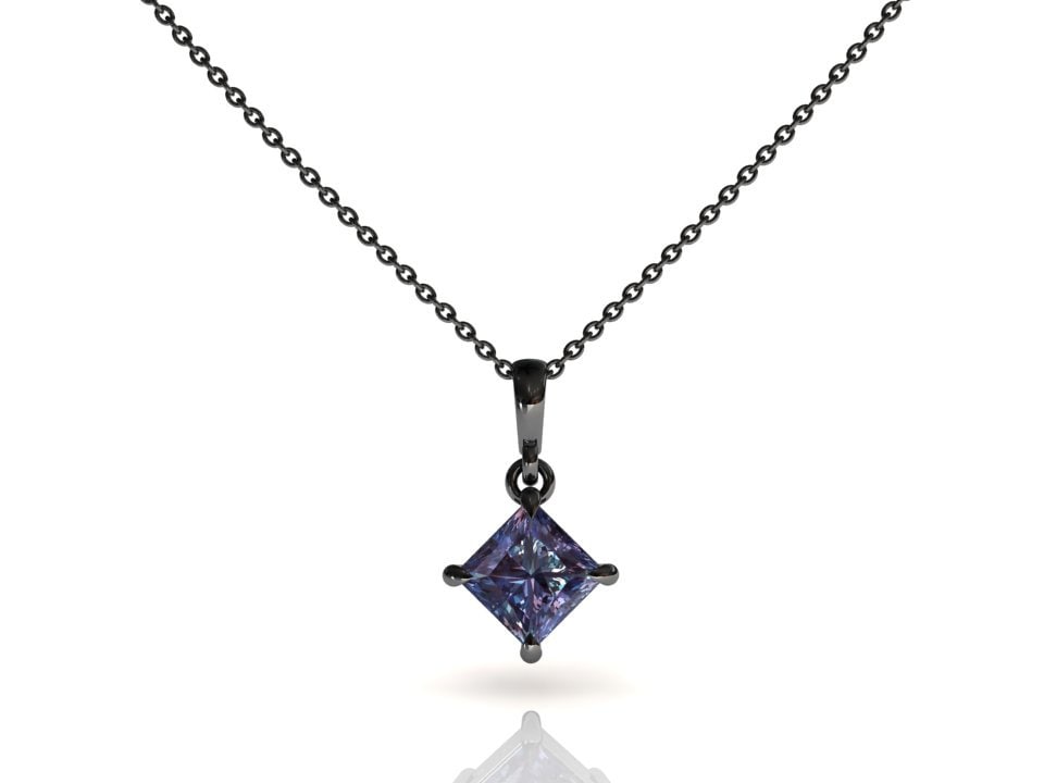 Alexandrit Anhänger | Layering Halskette Prinzessin Cut Schwarz Gold Kette Brautjungfern Geschenk Jubiläumsgeschenk Geburtsstein Alexandrit Anhänger | Layering Halskette Prinzessin Cut Schwarz Gold Kette Brautjungfern Geschenk Jubiläumsgeschenk Geburtsstein von StudioAlexandrite