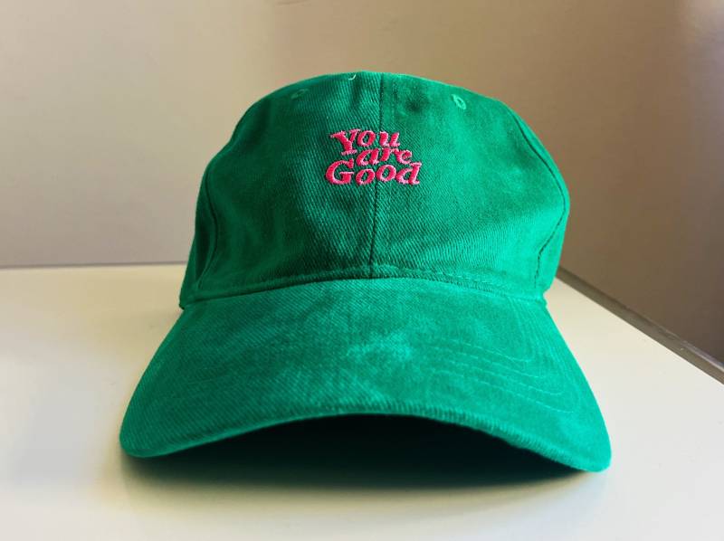 You Are Good Embroidered Baseball Cap - Vintage-Inspired Statement Hat With Adjustable Fit For Casual Wear von StudioAndStuff