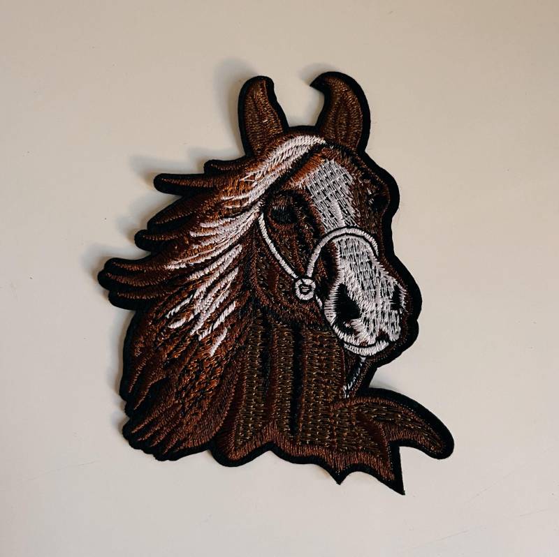 Fancy Pferde Aufnäher Bügelbild Iron-On Patch von StudioAndStuff