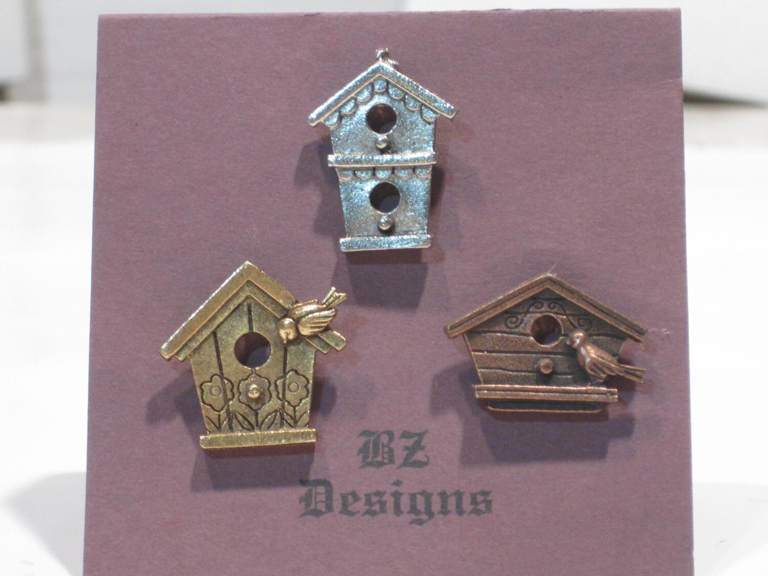 Vogel Haus Pins - Trio Tack Vogel Haus Pins - Trio Tack von StudioBZ