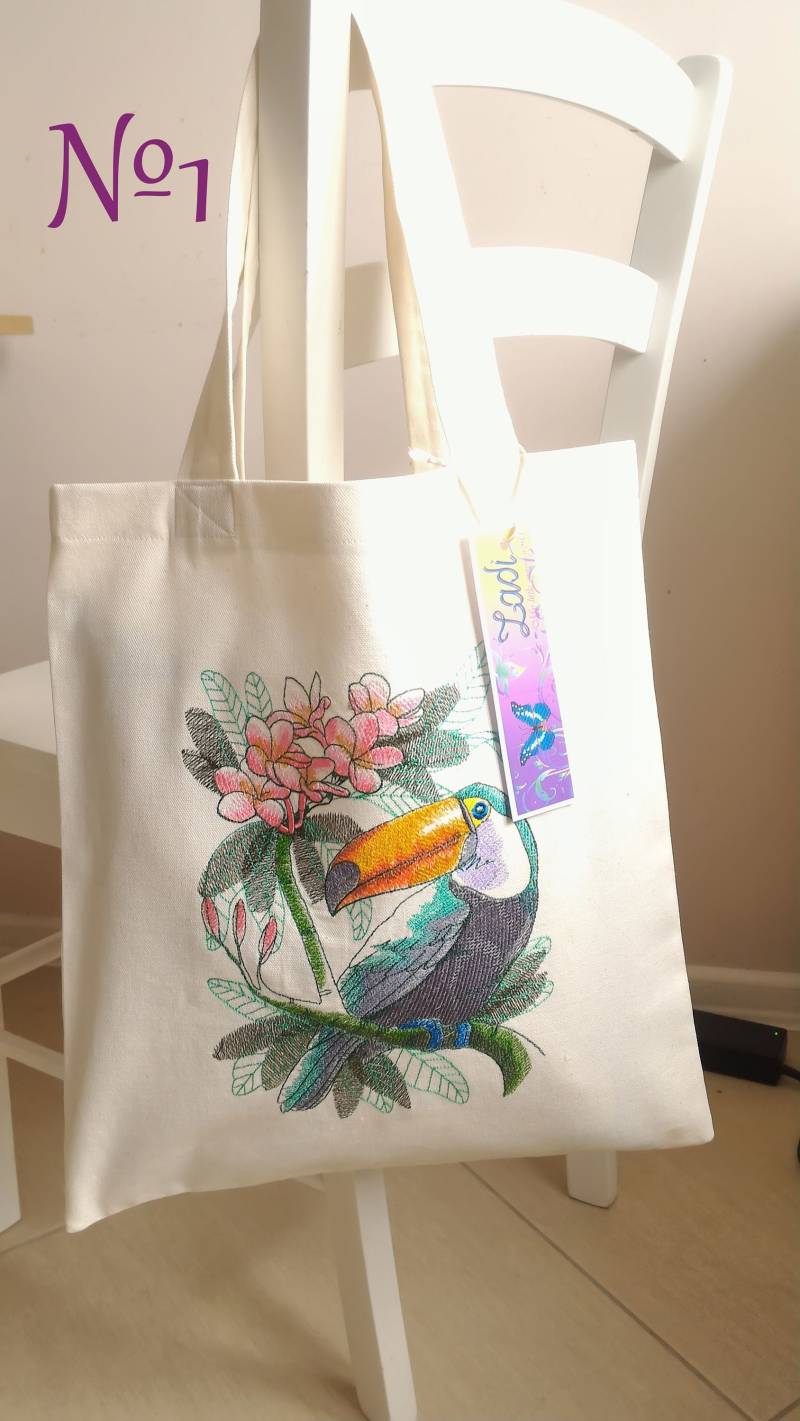 Einkaufstasche, Umhängetasche, Shopper, Geschenk Für Sie, Shopper Tasche, Sommertasche Mit Maschinenstickerei, Strandtasche. Leinen von StudioClothingLADI