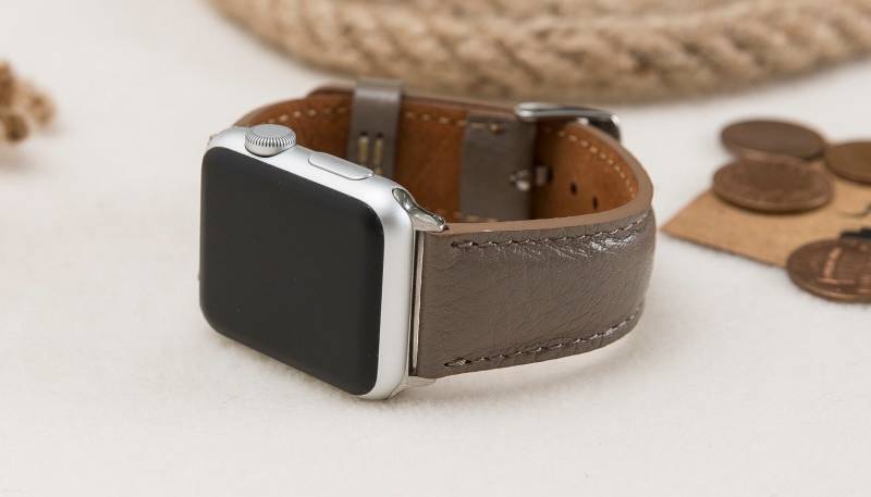 Nerz Beige Farbe Apple Uhrenarmband, Echtes Lederband Für Watch 1-11, Ultra 1-3, Kostenloser Versand Nerz Beige Farbe Apple Uhrenarmband, Echtes Lederband Für Watch 1-11, Ultra 1-3, Kostenloser Versand von StudioFZ