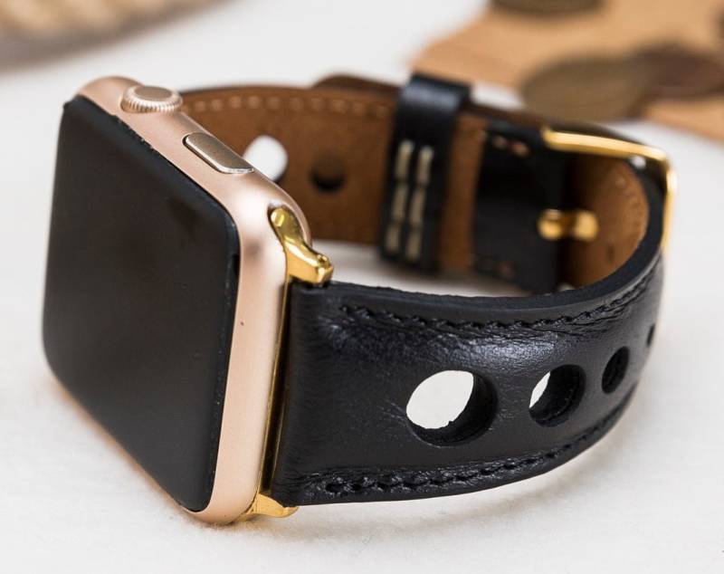 Schwarz Holo Sammlung Apple Uhrenarmband 38 Mm 42 40 44 Für Uhr 1-11 & Ultra 1-3, Kostenloser Versand Schwarz Holo Sammlung Apple Uhrenarmband 38 Mm 42 40 44 Für Uhr 1-11 & Ultra 1-3, Kostenloser Versand von StudioFZ