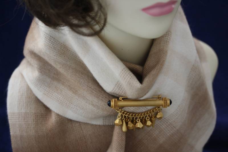 Ausgefallene Vintage Oscar De La Renta Brosche/Anstecknadel von StudioFind