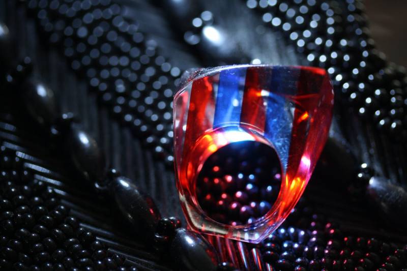 Mid Century Acryl Funky "Mod" Ring Mid Century Acryl Funky "Mod" Ring von StudioFind