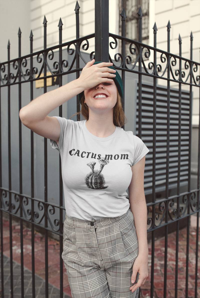 Cactus Mom Shirt Pflanze Mom, Sukkulente Shirt, Lady Cactus Mom Shirt Pflanze Mom, Sukkulente Shirt, Lady von StudioHavenCo