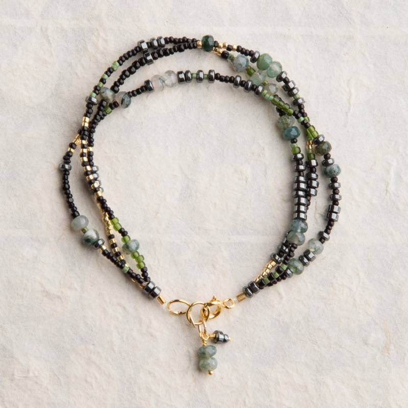 Moos Achatarmband Moos Achatarmband von StudioHillalu