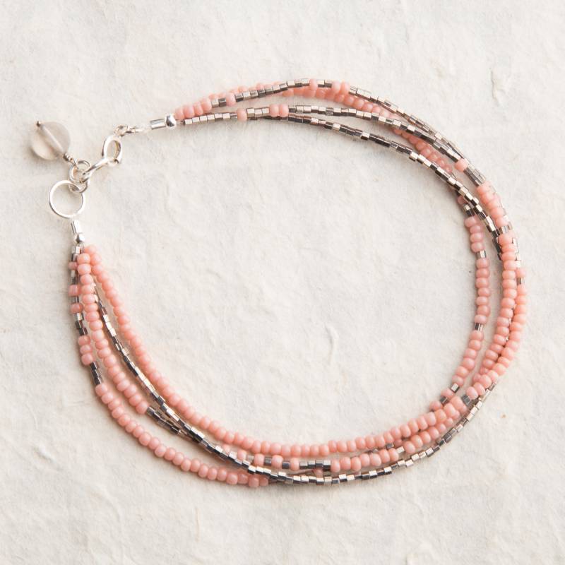 Rauchige Rose Armband Rauchige Rose Armband von StudioHillalu