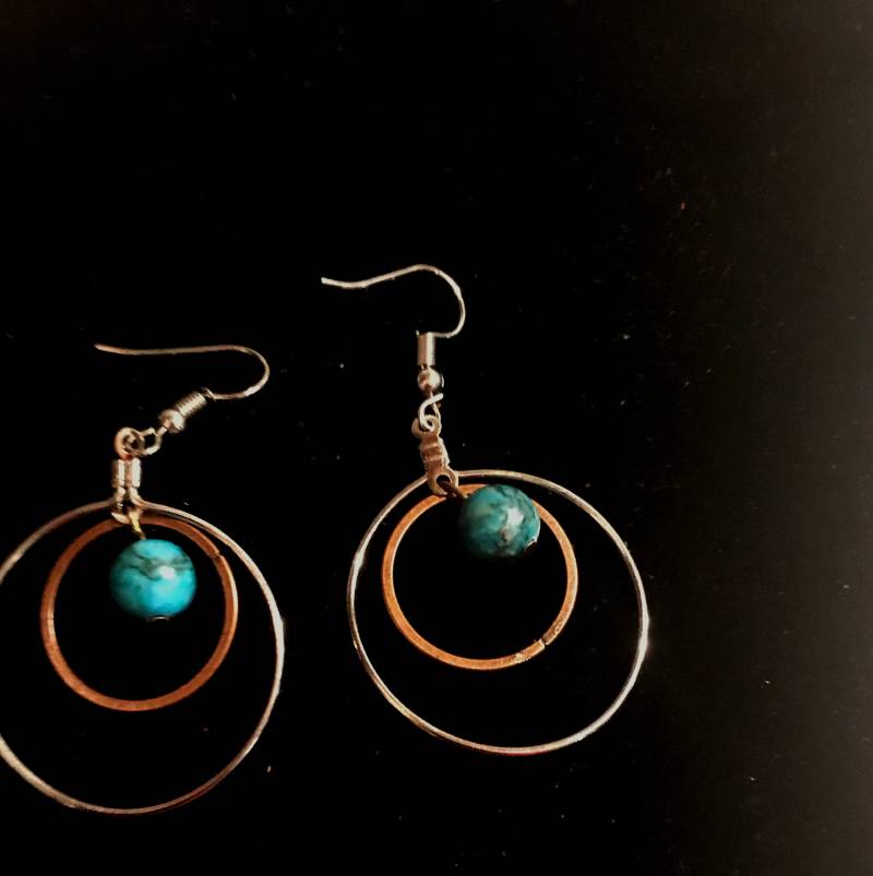 Handgemachte Edelstein Baumwirrung Ohrringe - Geschenk Für Sie von StudioJunction