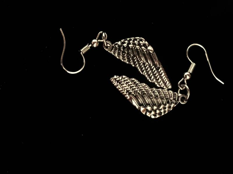 Schutz-Engel Baumeln Ohrringe/Engel Flügel - Religiöse Geschenke von StudioJunction