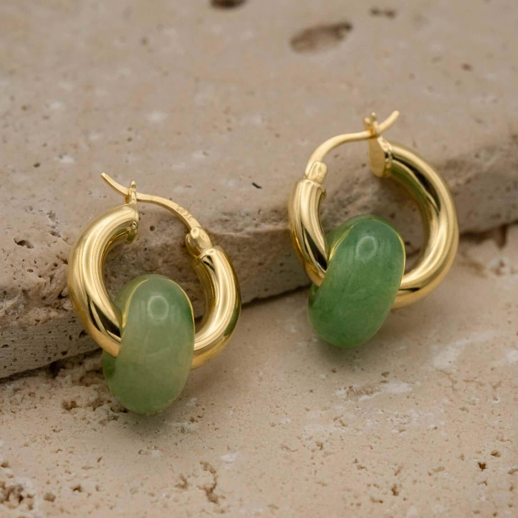 Creole "Sola" Mit Edelstein von StudioKarlJewelry