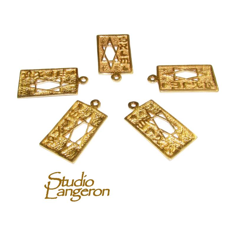 14K Gold Filled Anhänger Magen David 21x11 Mm, Gold Filled, Anhänger, Filled, Schmuckherstellung - 1 Stück 14K Gold Filled Anhänger Magen David 21x11 Mm, Gold Filled, Anhänger, Filled, Schmuckherstellung - 1 Stück von StudioLangeron