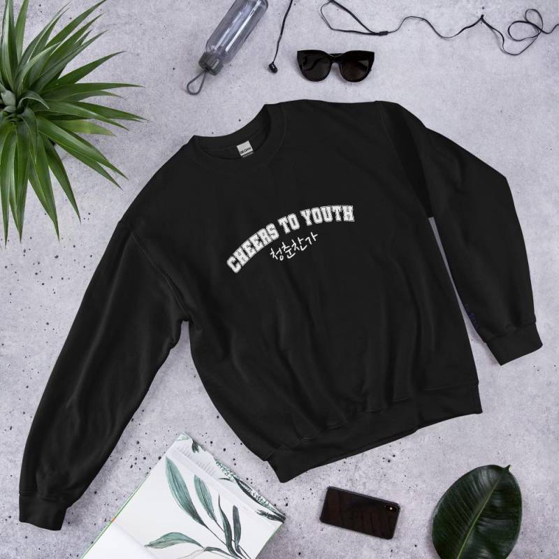 Unisex Sweater "Cheers To Youth" Seventeen Vocal Unit von StudioLindaGendry