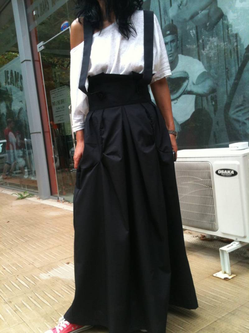 Voller Länge Rock/Maxi Mit Hoher Taille/Baumwolle von StudioMariya