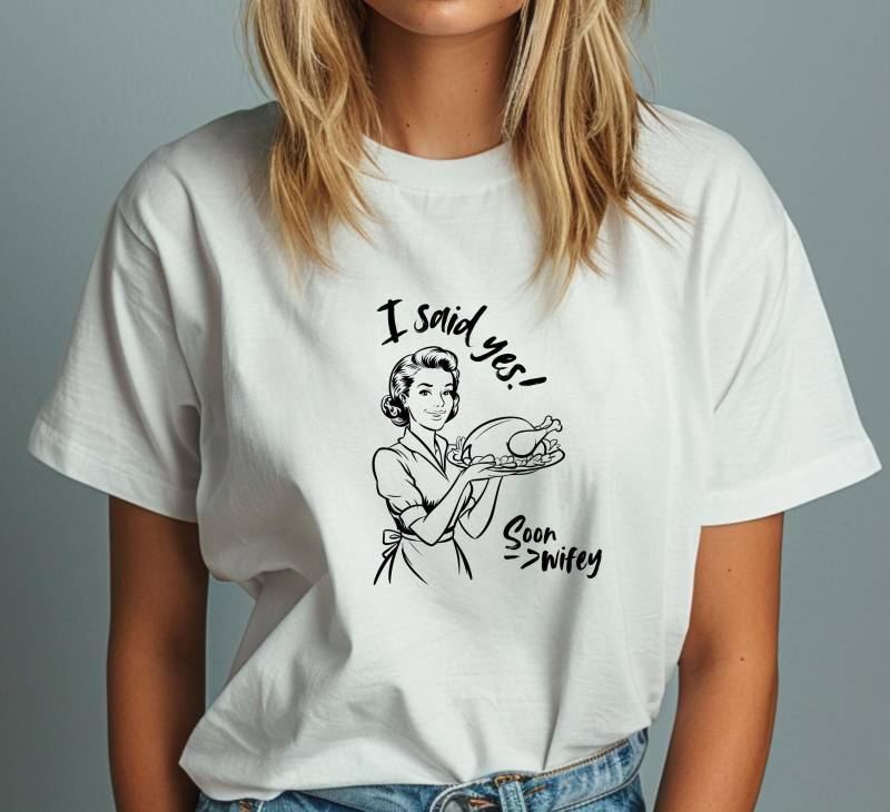 Bride To Be Shirt Jga Tshirt Frauen Braut T-Shirt Verlobung Verkünden Geschenk Geschenkidee Brautparty Geschenke von StudioMawie