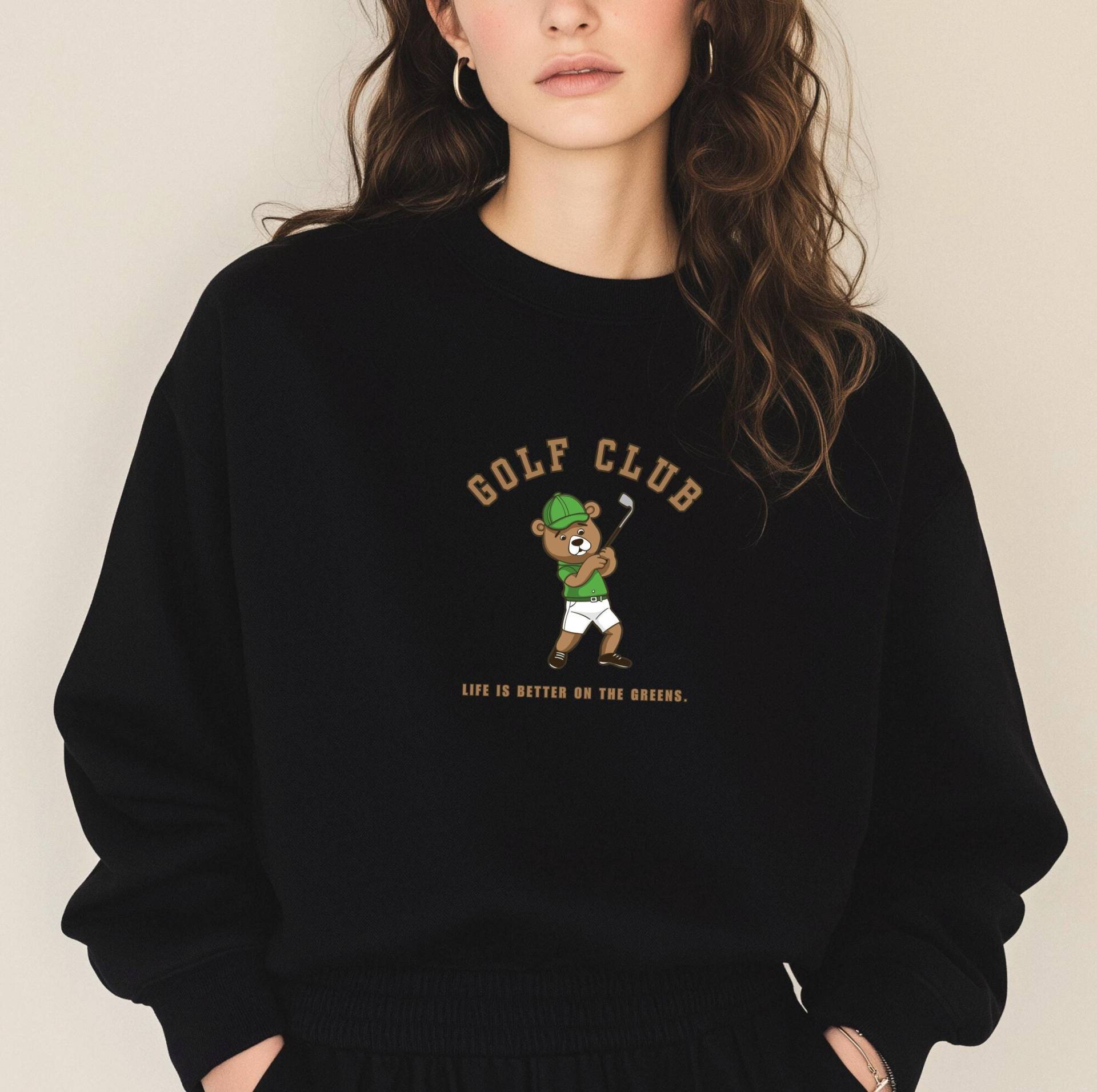 Unisex Golf Sweatshirt Geschenke Für Golfer Geschenkideen Golfliebhaber Gifts Weihnachtsgeschenk Golfspieler Bekleidung von StudioMawie