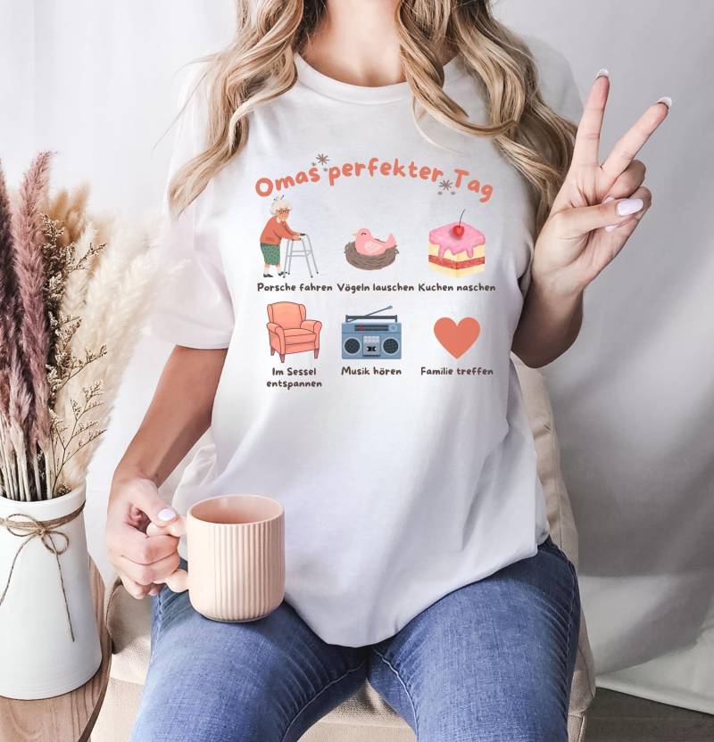 Oma T-Shirt, Geschenk Für Oma, Lustiges Omas Hobbys, Großmutter Shirt, Coole T-Shirt Den Alltag Oma T-Shirt, Geschenk Für Oma, Lustiges Omas Hobbys, Großmutter Shirt, Coole T-Shirt Den Alltag von StudioNele