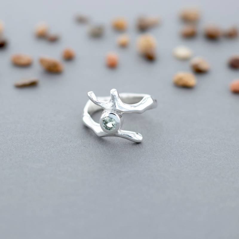 2-Zweig Stil Ring Aus Sterlingsilber von StudioPandora
