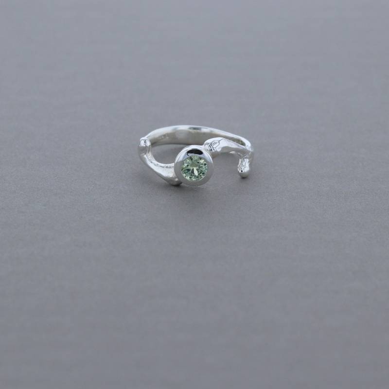 Sterling Silber Zweig Stil Montana Saphir Ring Sterling Silber Zweig Stil Montana Saphir Ring von StudioPandora