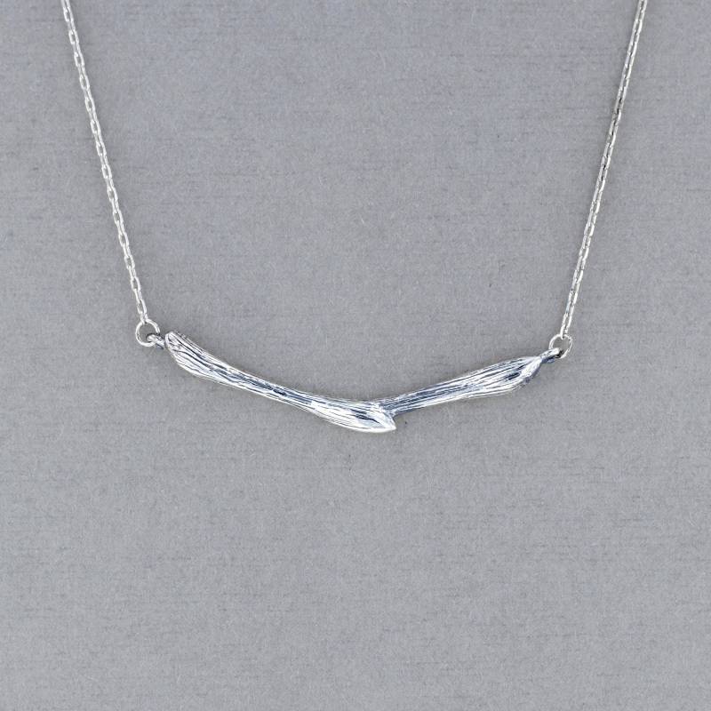 Zweig Halskette Aus Sterling Silber Zweig Halskette Aus Sterling Silber von StudioPandora