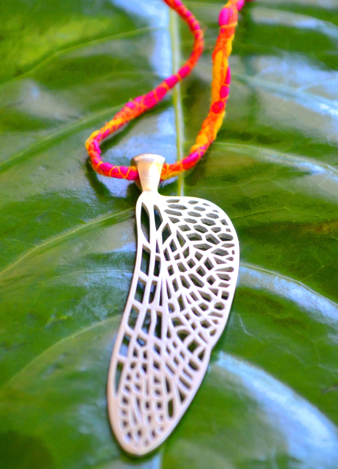 Libelle Flügel in Sterling Silber - Schmuck Insekt Libelle Flügel in Sterling Silber - Schmuck Insekt von StudioSwoonHandmade