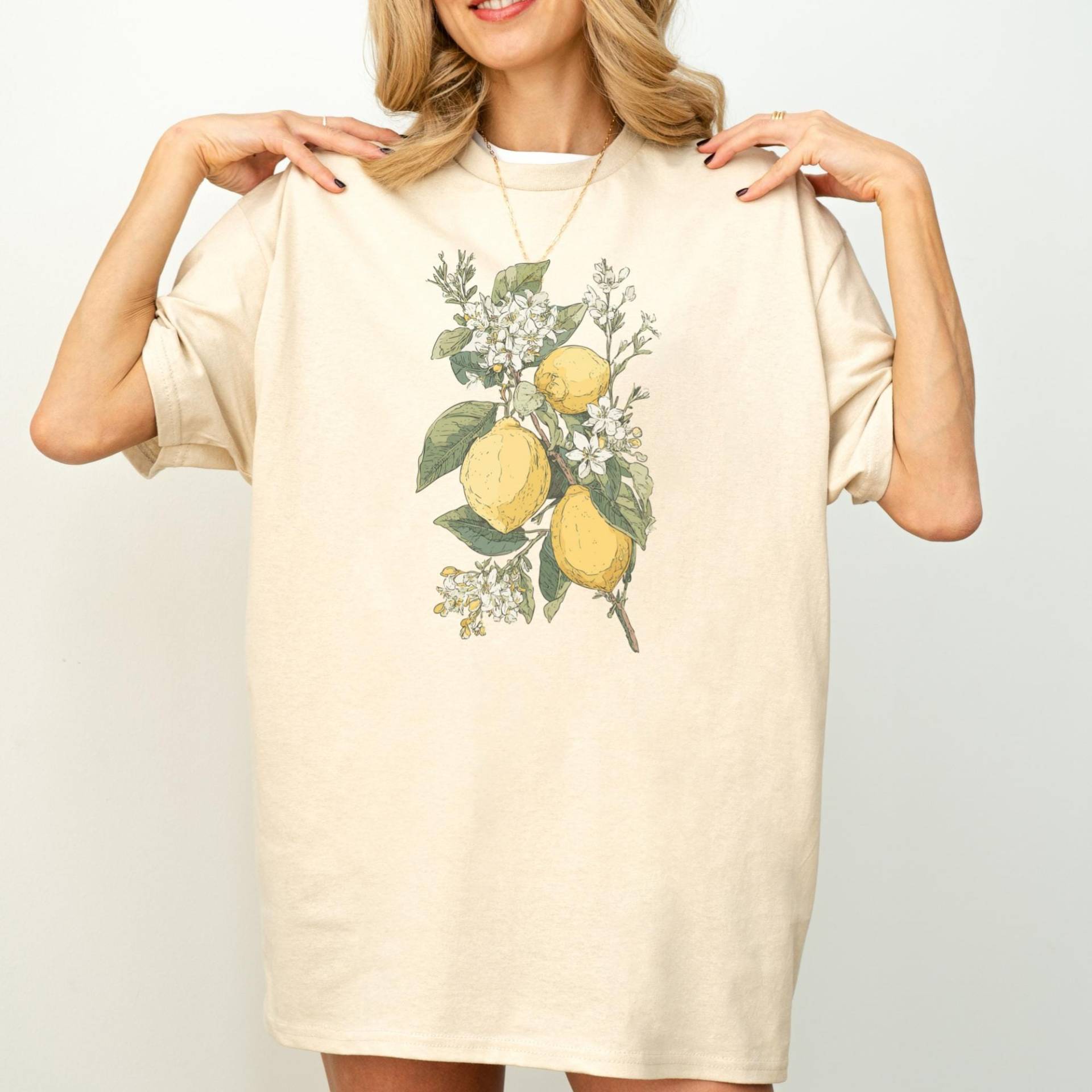 Süß Goblincore Tshirt Zitronen Witchy Whimsigoth T-Shirt Celestial Fairycore Dark Cottagecore Shirt Grüne Hexen Natur Ästhetik Herbst von StudioVenusDE