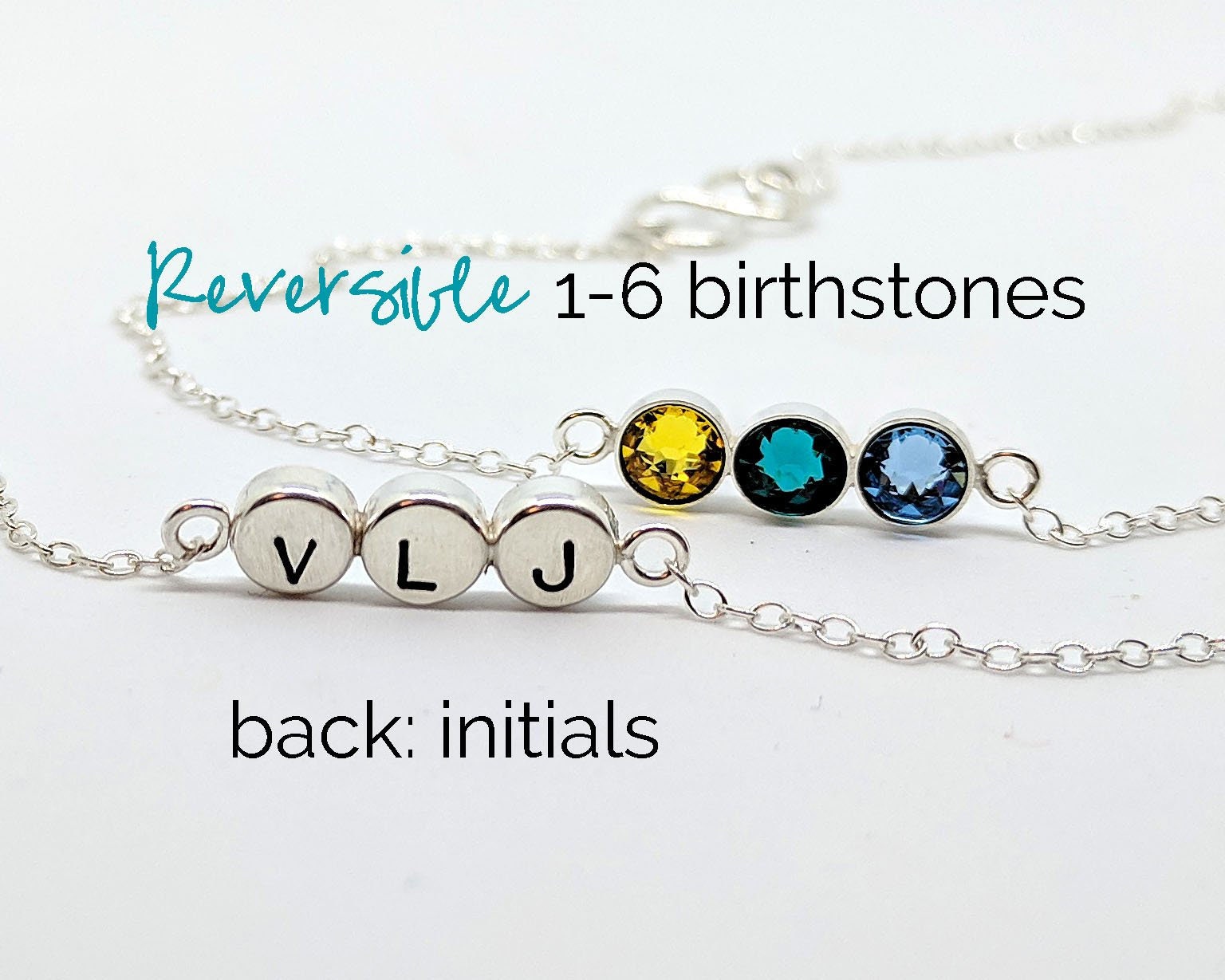 Familie Geburtssteine Armband Mama Personalisierte Kind Initialen Großmutter Nana/Oma Muttertagsgeschenk Von Der Tochter von StudioVy