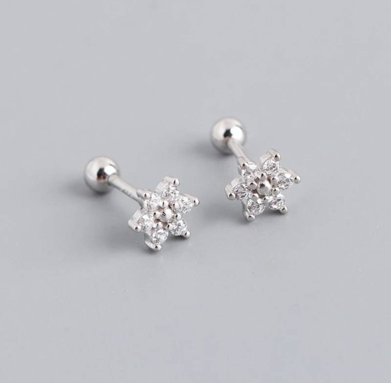 Ohrstecker Elsa Kinderohrring Mit Sicherheitsverschluss Kommuniongeschenk Taufgeschenk Geburtstagsgeschenk Einschulung von StudioZN