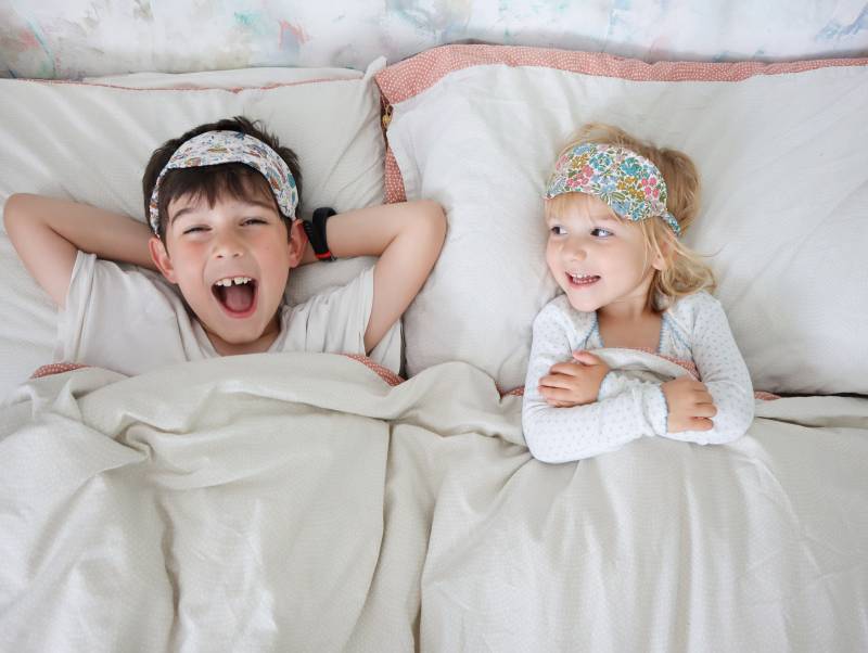 Kinder Liberty Print Schlafmaske, Weich Gepolsterte Augenmaske von Studiomarloweshop