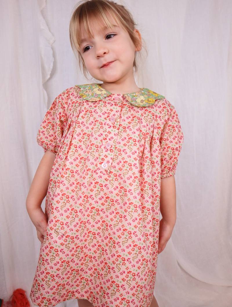 Liberty London Puffärmelkleid, Premiumkleid, Of London, Weihnachtskleid, Mädchenkleid, Premium Mädchenkleid von Studiomarloweshop