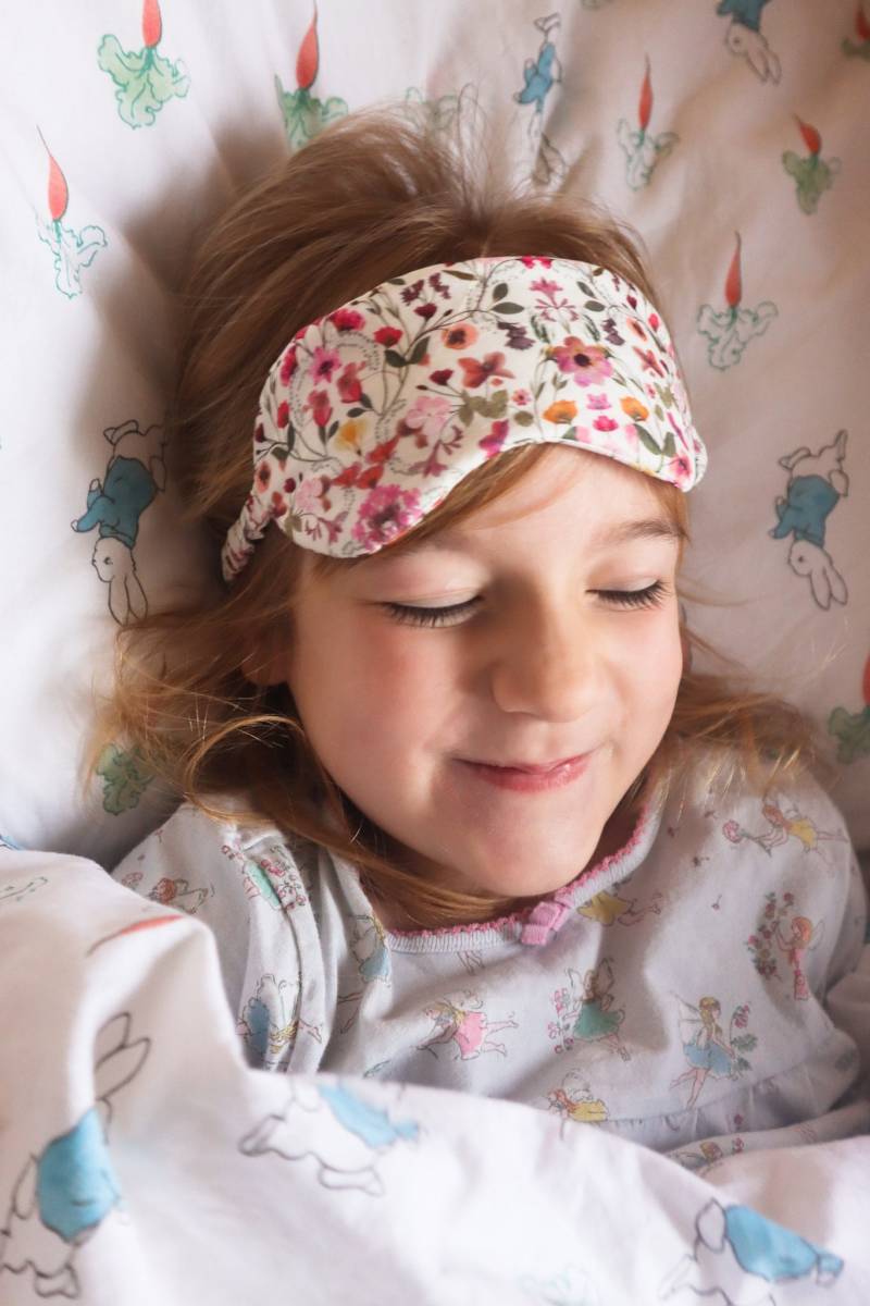 Liberty London Stoff Kinderschlafmaske, Schlafmaske Vor Dem Schlafengehen von Studiomarloweshop