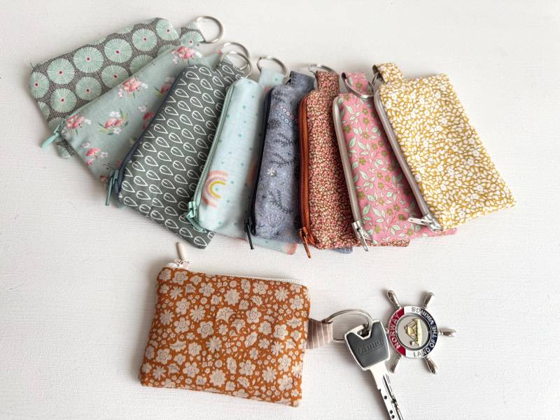 Schlüsselanhänger/Geldbeutel, Kartenetui Handmade von StueckStoff