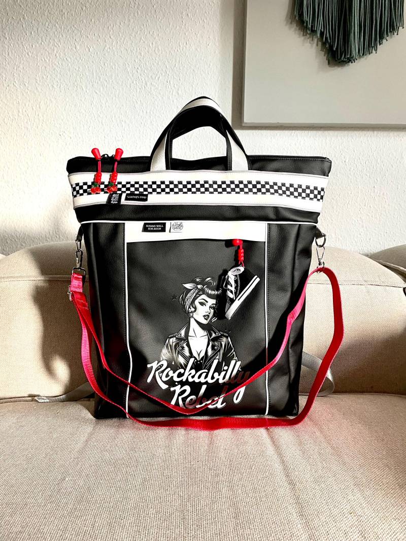 Elsbag Rockabilly Rebel von StuffandButtonBags