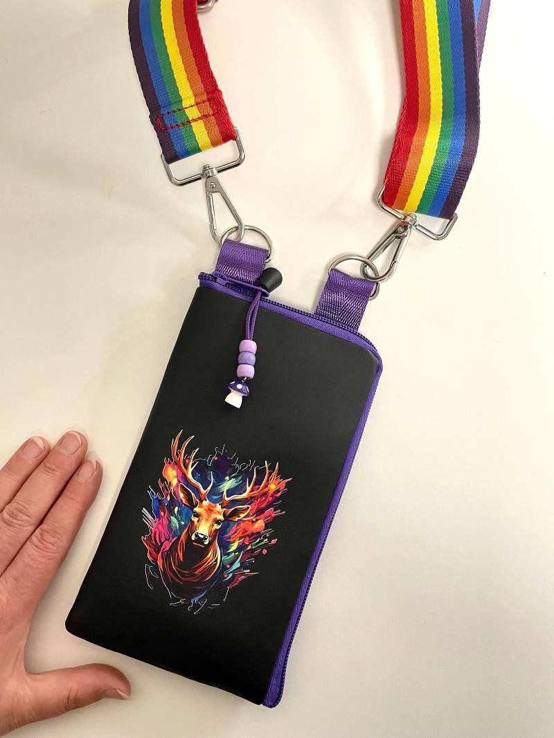 Handytasche Hirsch von StuffandButtonBags