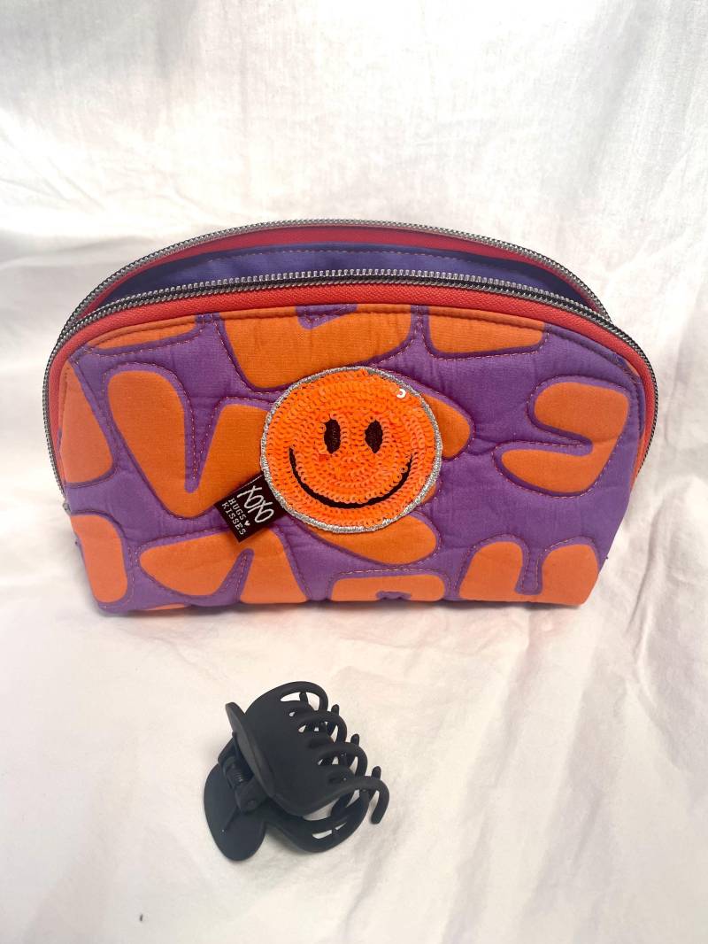 Hohe Lene Smiley Orange von StuffandButtonBags