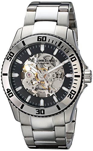 Stuhrling Original 773.01 Herren-Armbanduhr Analog Automatik Edelstahl von Stuhrling