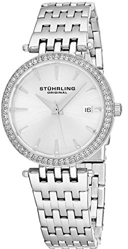 Stuhrling Original Damen-Armbanduhr Analog Quarz Edelstahl 579.01 von Stuhrling