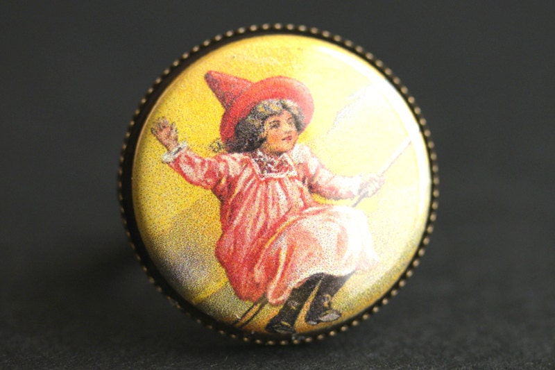 Hexe Ring. Halloween-Ring. Knopfring. Verstellbar Verstellbarer Bronze-Ring. Halloween Schmuck. Handmade Hexe Ring. Halloween-Ring. Knopfring. Verstellbar Verstellbarer Bronze-Ring. Halloween Schmuck. Handmade von StumblingOnSainthood
