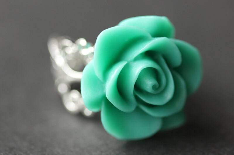 Türkis Ring. Vergoldeter Silber Bronze-Ring. Kupfer Verstellbarer Handmade Schmuck von StumblingOnSainthood