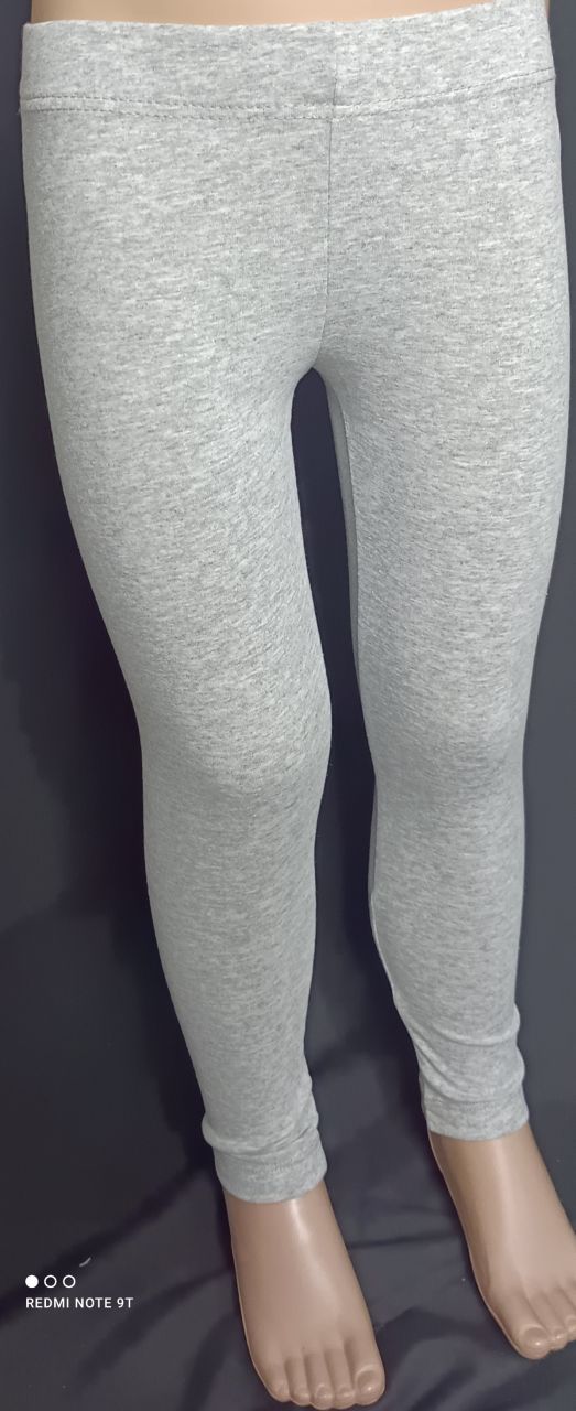 Stummer Leggiings Mädchen grau von Stummer